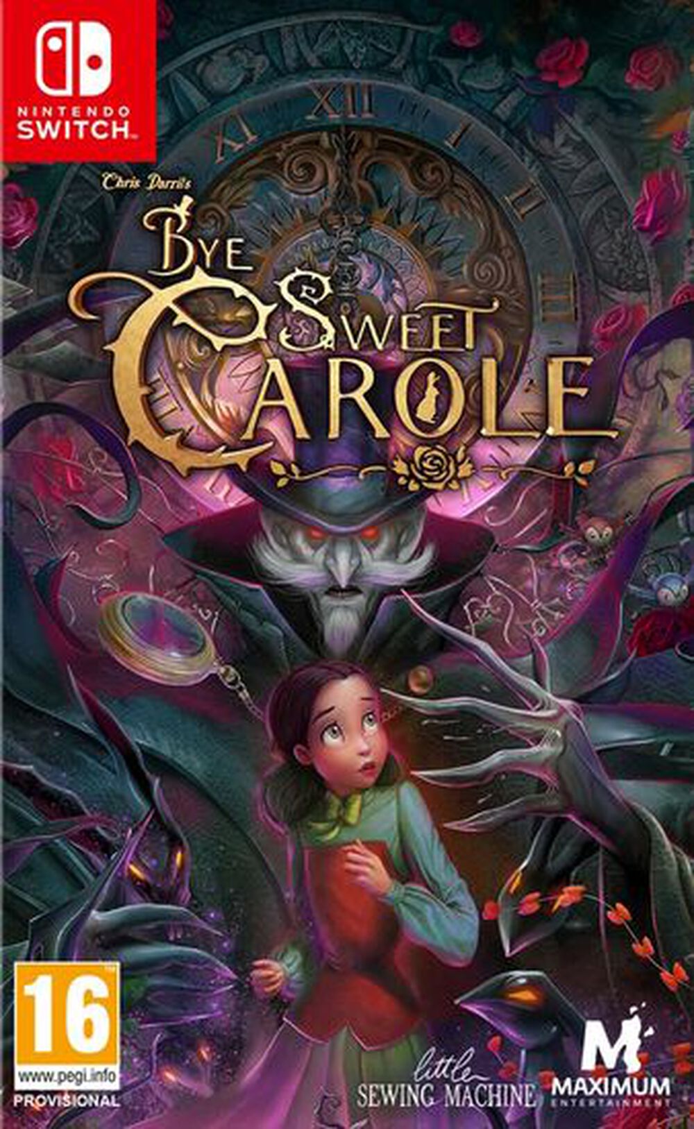 Pochette avant du jeu Bye Sweet Carole Nintendo Switch