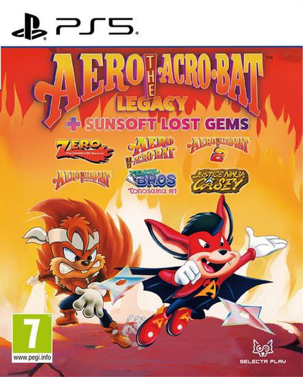 Aero The Acro-Bat Legacy + Sunsoft Lost Gems