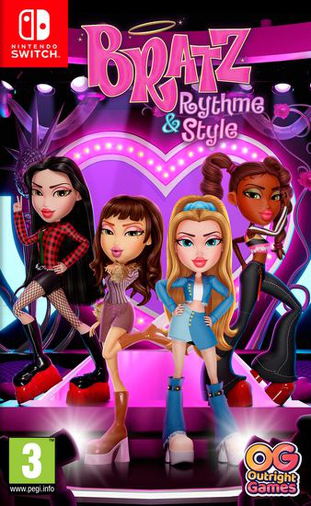 Pochette avant du jeu Bratz Rhythm & Style SWITCH