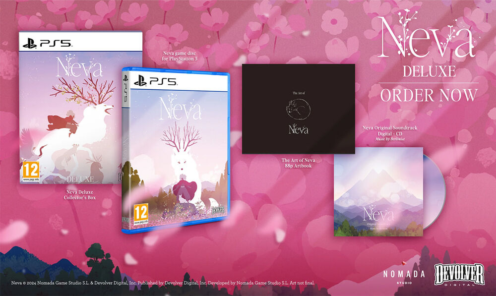 Pochette avant du jeu Neva Devolver Edition Deluxe PS5