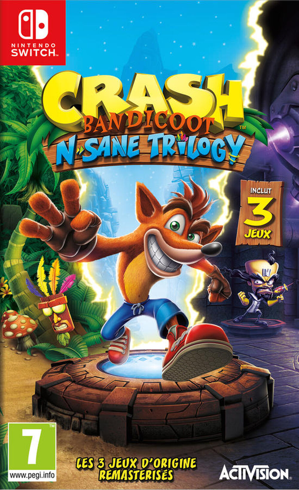 Crash Bandicoot N.sane Trilogy - Occasion SWITCH