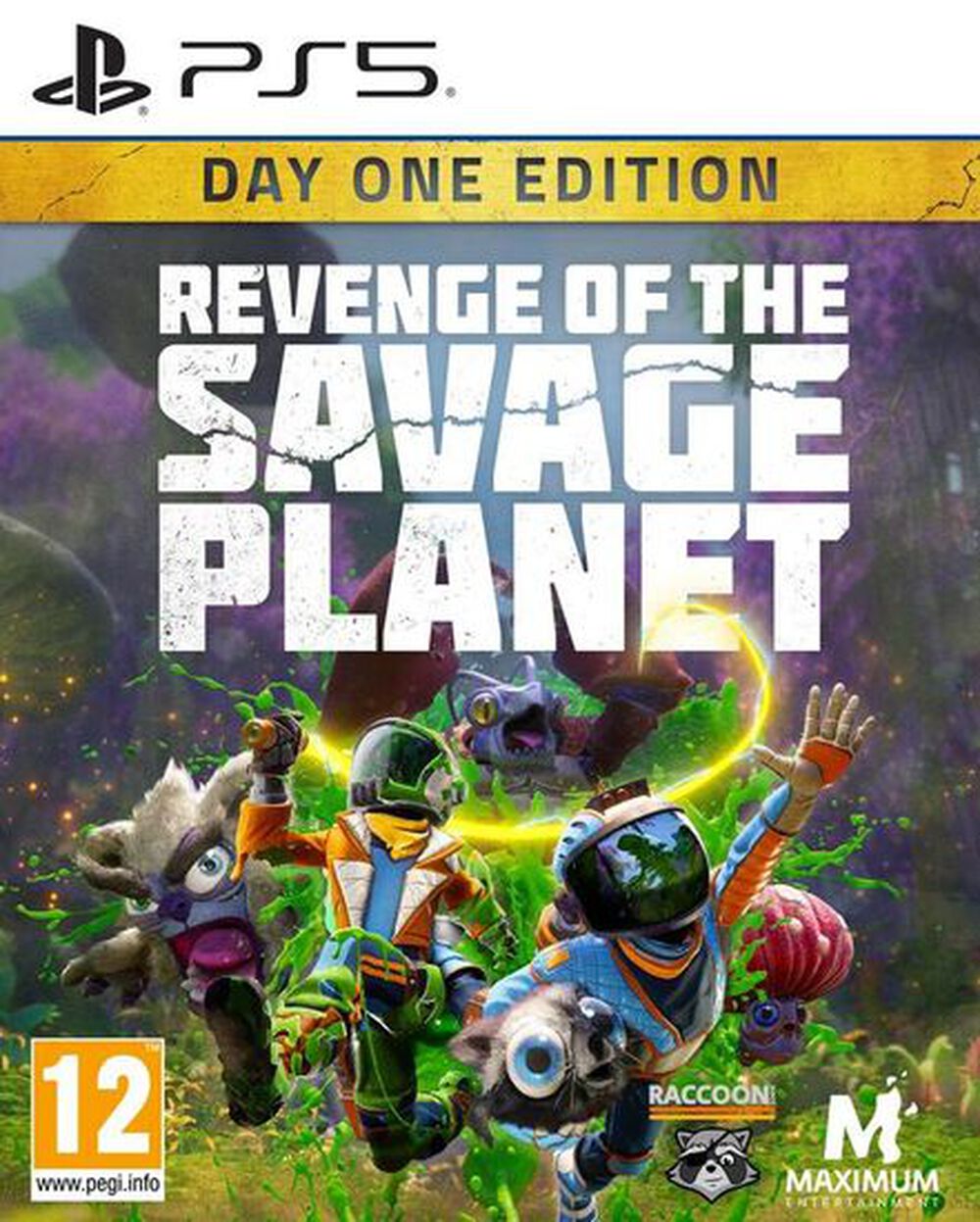 Pochette avant du jeu Revenge Of The Savage Planet Day One Edition PS5