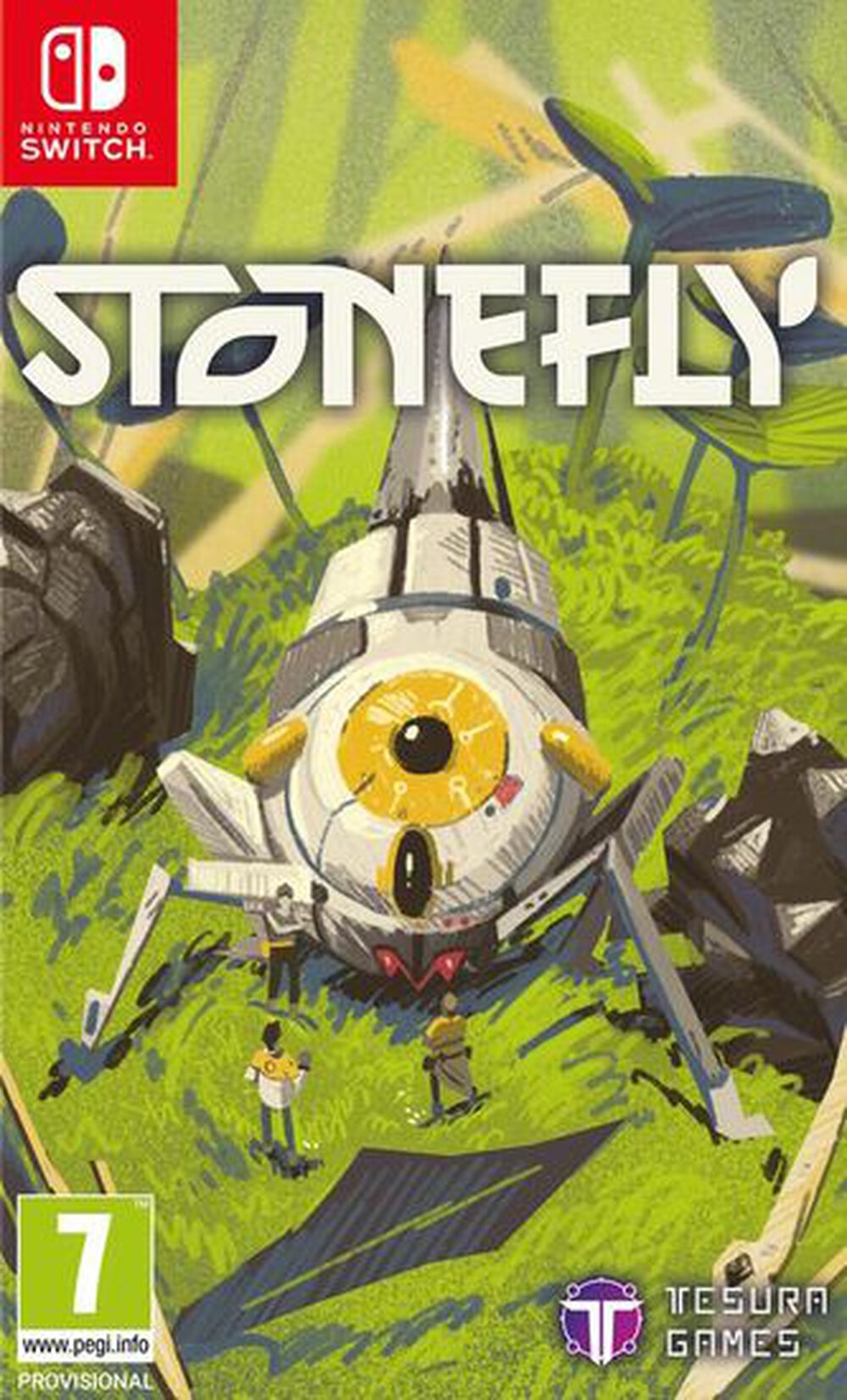 Pochette avant du jeu Stonefly SWITCH