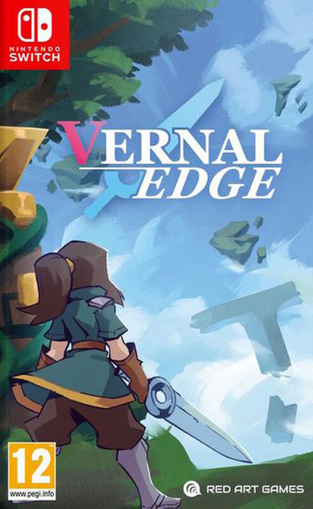 Pochette avant du jeu Vernal Edge SWITCH