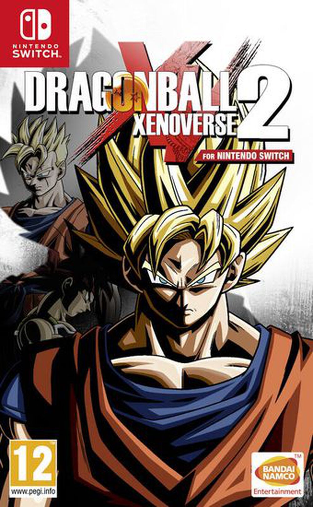 Pochette avant du jeu Dragon Ball Xenoverse 2 Nintendo Switch